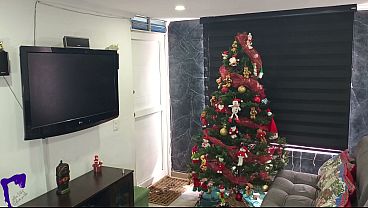 Unfaithful Latina MILF amateur POV blowjob and handjob, cum on tits, swallows – homemade curvy body – hot mature